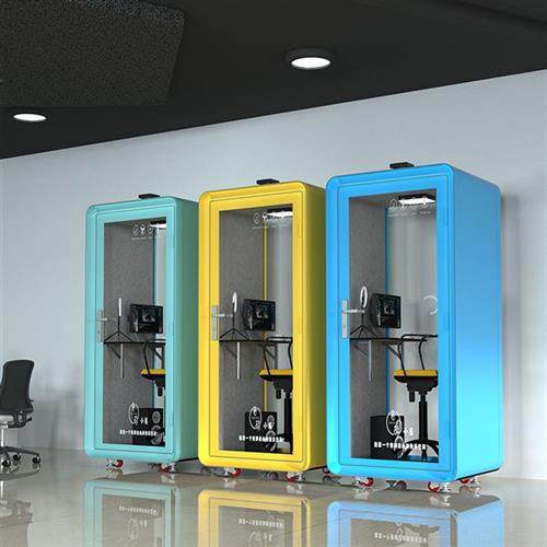 移动隔音房家用录音棚架子鼓室内直播间静音舱电话亭练歌房钢琴房