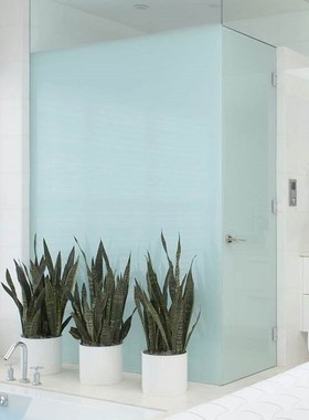 窗户磨砂玻璃贴纸膜透光不透明化妆室厕所浴室帖莫波离摸模末摩沙