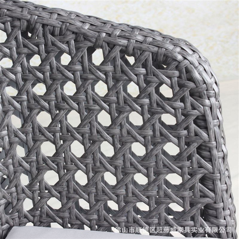 Outdoor courtyard balcony rattan bar chair outdoor beach ope