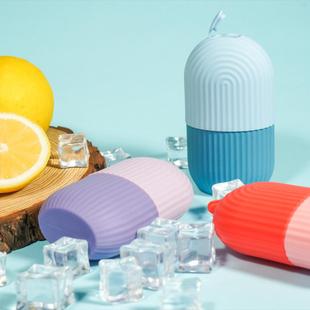 Mold Face Massager 1pcs Icing Ice Reusable Rolling Silicone