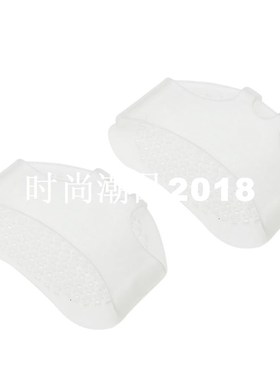 1Pair Silicone Heel Pads Soft Forefoot Half Yard Pads Invisi