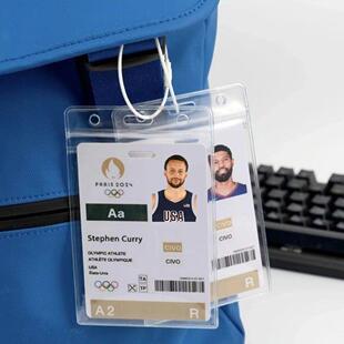 梦之队周边篮球巴黎参赛卡球星卡书包挂件詹姆斯库里杜兰特运动