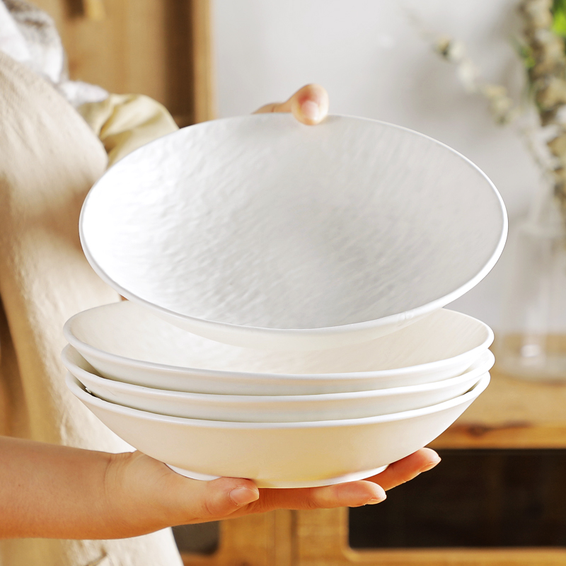 8英寸石纹盘家用高颜值陶瓷餐具
