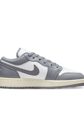 Nike耐克AJ1Low夏季运动女款低帮板鞋影子灰 553560-053 休闲gx仓