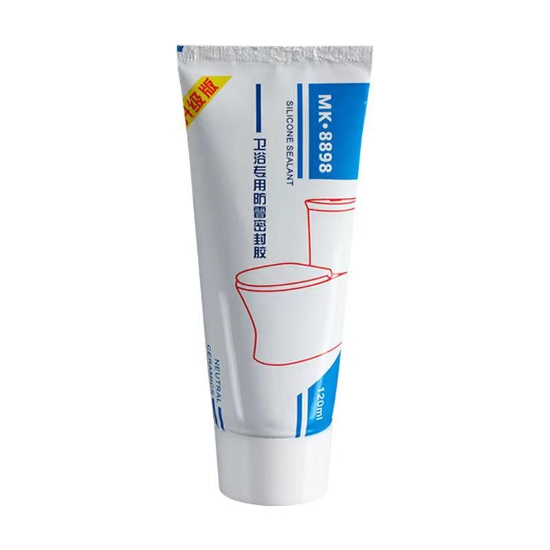 防水防霉玻璃胶密封胶中性瓷白胶耐候胶门窗胶马桶胶挡水条胶小支