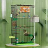 鸟笼大型豪华大型养殖鸟笼笼虎皮笼鹦鹉笼八哥笼