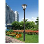 欧洲太阳能花园灯3米Led防水景观灯户外社区公园草坪广场照明路灯