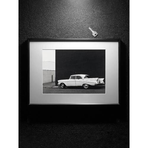 轻奢高级黑白摄影装饰画 摄影师Lewis Baltz的名作沙发背景墙挂画