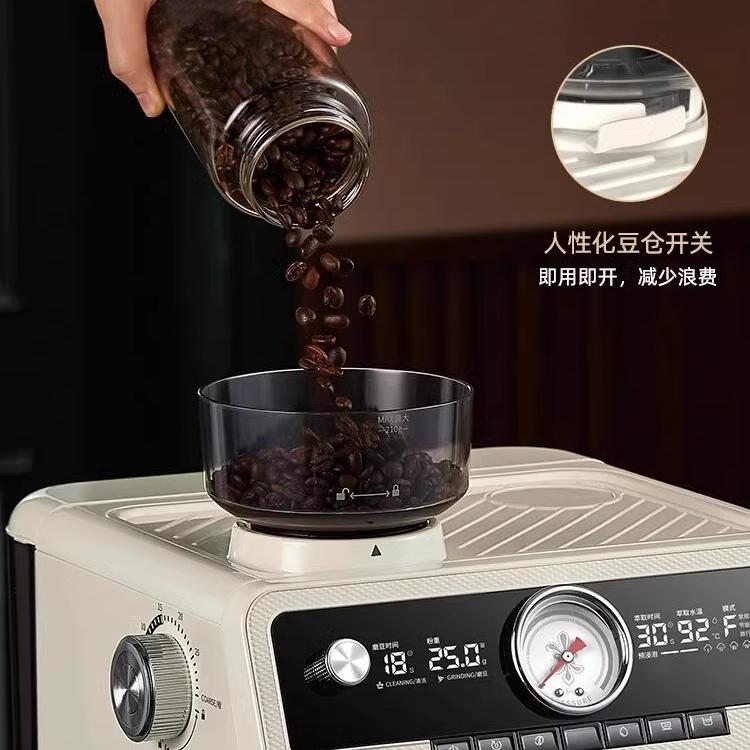 马克西姆鲶鱼意式新马赛恒意浓缩咖啡机全半自动家用磨豆一体机