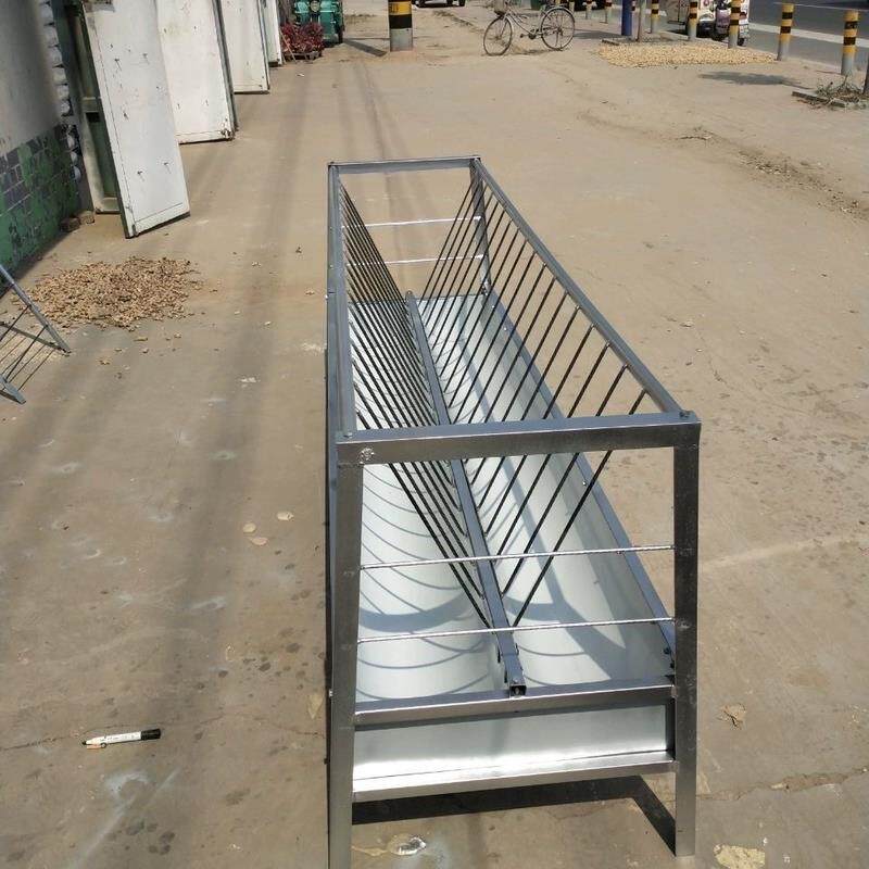 畜牧双面羊槽双槽喂羊食槽羊料槽干湿两用小羊羔料槽喂羊草架耐用