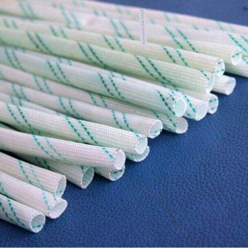 厂家直销优质黄蜡管玻璃纤维套管绝缘高温电线黄蜡套管1-50mm