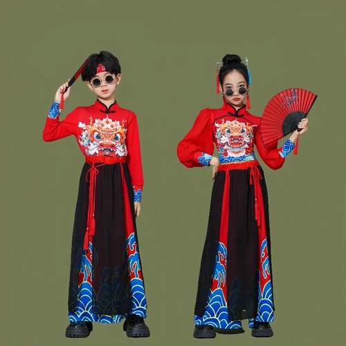 六一中国风儿童演出服