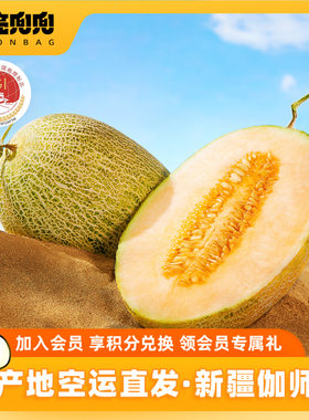 月亮兜兜新疆喀什伽师瓜中国地理标志认证新鲜水果暴甜核心地种植