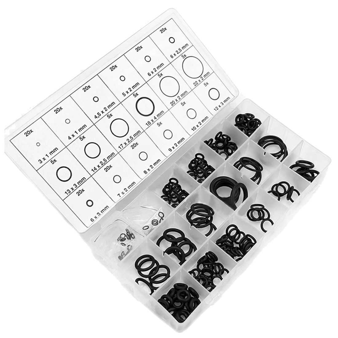 Rubber O Rings 225Pc Tap Seal Plumbing Washer Set Metric Ass