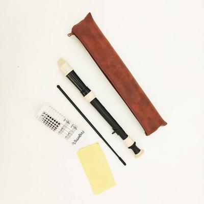 厂家直销巴洛克精品竖笛ABS树脂环保材质黑色白色咖啡色三色可选