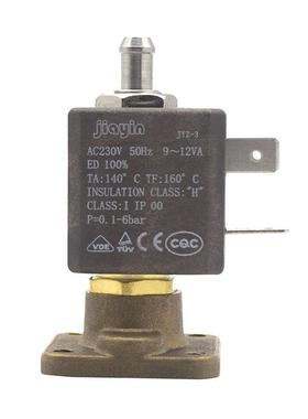 Jiayin JYZ-3Z AC230V 2/3 Way Cannula Flat Flange 6bar 1.5mm