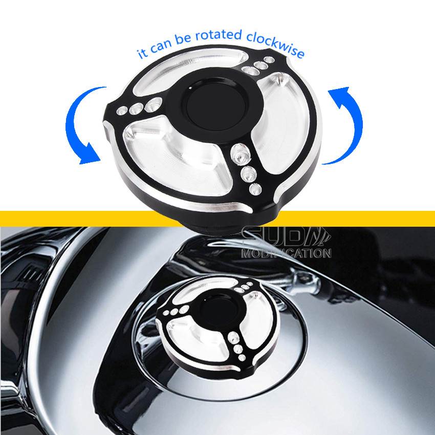 哈雷XL883 1200 X48 戴娜 突破者 肥仔 路王 滑翔 改装CNC油箱盖