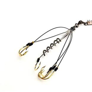 梁山好汉定海神针爆炸钩红薯钩抛竿钩进口溪流鱼钩四付装