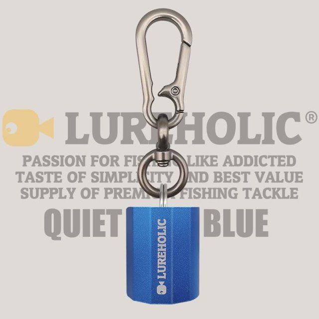 LUREHOLIC铝合金轻量可携式溪流微物飞蝇竿路亚竿挂竿器挂杆器夹