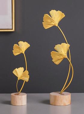 北欧风格创意金属雪花摆件家居装饰品电视柜卧室桌面工艺礼品摆饰