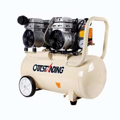 奥突斯气泵小型静音无油空压机木工装修喷漆气磅220V空气压缩机