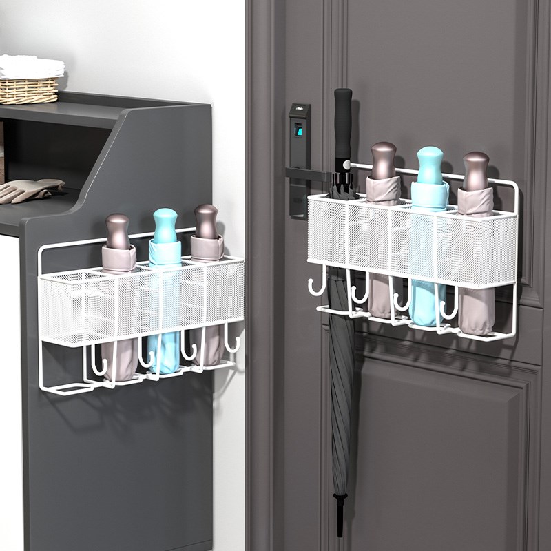 雨伞收纳架挂伞收纳挂钩雨伞架家用门口伞架放伞置物架挂架神器