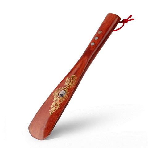 墙纸自粘懒人穿鞋器家用鞋扒子鞋拨鞋把鞋溜实木鞋抽鞋拔小