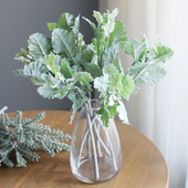 Nordic Bunch Wind 33cm Artificial Plants Eucalyptus Money