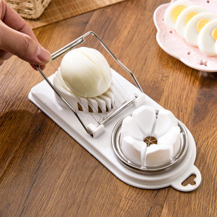 Multifunctional Egg Cutter Stainless Steel Egg Slicer Sectio