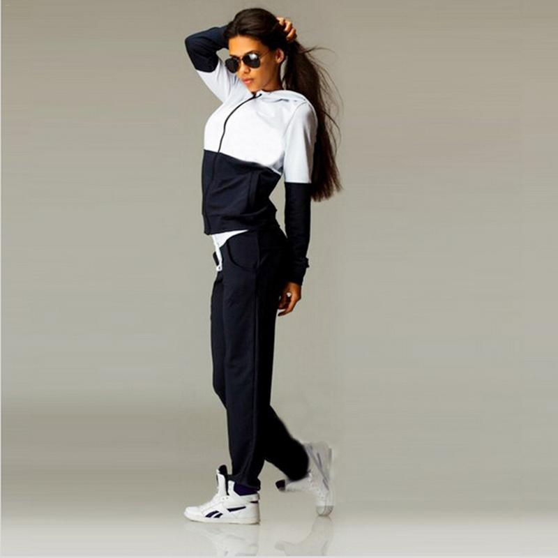2019 Autumn Winter Two-piece Tracksuit Jogging Suits For Wom