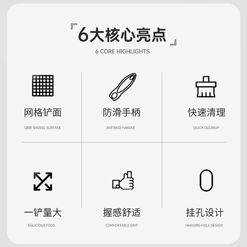 细猫砂铲孔芦丁鸡铲铲屎神器铲子膨润土核桃砂垫料金属的不锈钢铲