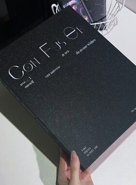 黑色简约细闪活页卡册高颜值明信片收纳册3寸追星小卡拍立得相册