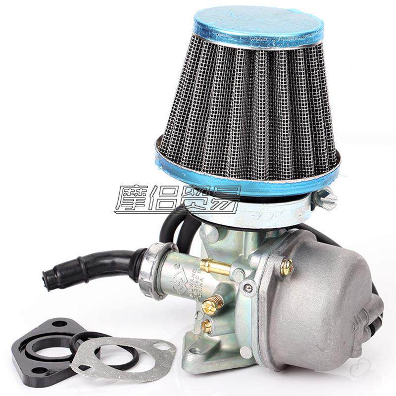 越野摩托车ATV沙滩车配件70CC 90CC 110CC PZ19化油器带空滤器