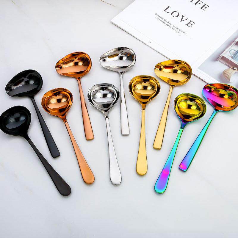 304不锈钢鸭嘴勺酱汁小汁壳 多功能不锈钢火锅汤勺厨房用具