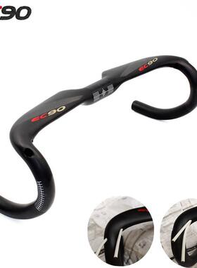 EC90全碳纤维公路车自行车弯把手破风把手跑车把UD内走线