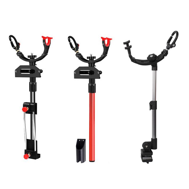 跨境鱼竿矶钓支架 饵料筏钓桶路滑支架 钓箱海钓船钓桥钓炮台架杆