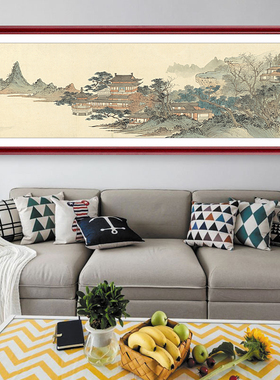 好货国画山水画客厅装饰画卧室床头挂画办公室新中式风水墨背景墙