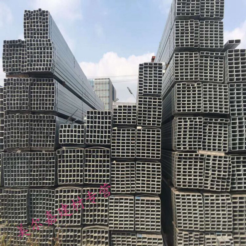 新品镀锌方矩管热镀锌管镀锌管方通方钢G可切割1.2米长(5支)30毫