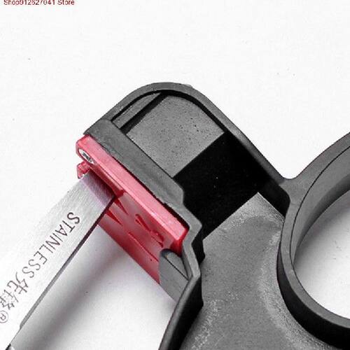 极速Practical 2 In1 Handheld Knife Scissors Blade Sharpener