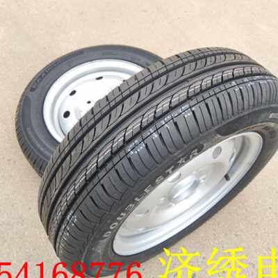 好货新品汽车轮胎15570R13电动轿车汽车真空轮胎钢圈备胎电动四轮