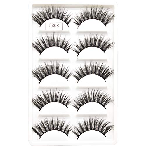 新品Reusable 3D Eyelashes Handmade Fake Eyelashe Extensions
