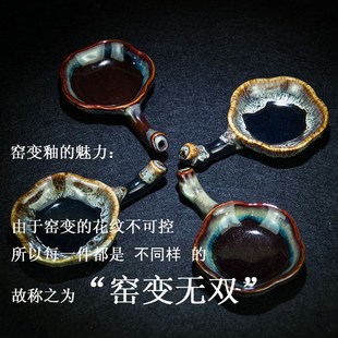 景德镇陶瓷书法墨蝶多功能笔搁小砚台文房水蝶学生墨盘小号毛笔架