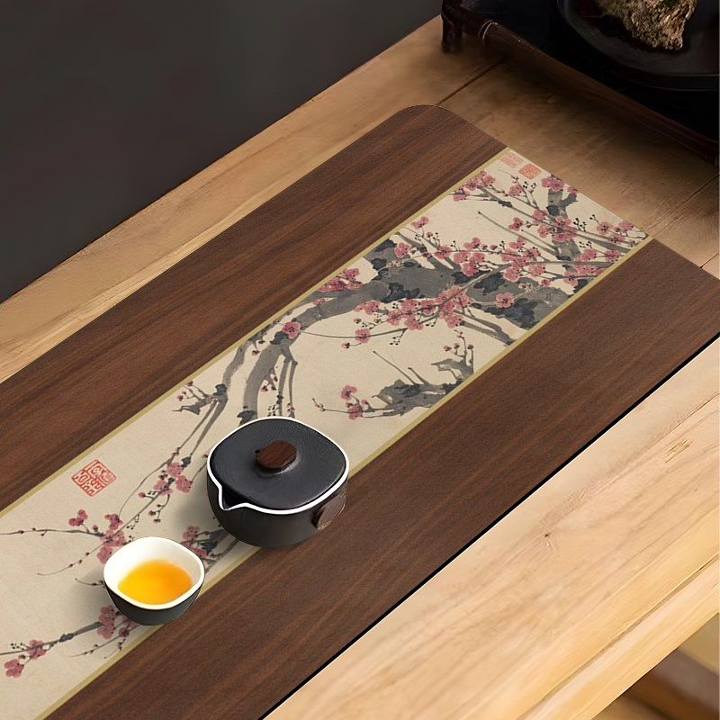 新中式茶垫桌垫桌布养壶吸水隔热垫子沥水垫茶杯垫茶具轻奢茶席垫,居家布艺,茶席,淘宝优惠券,粉丝福利购,淘宝优惠卷