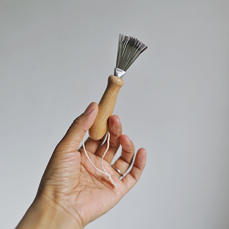 朴房 铁丝刷除毛清洁小刷子 气垫梳子气囊梳除头发神器 清洁爪