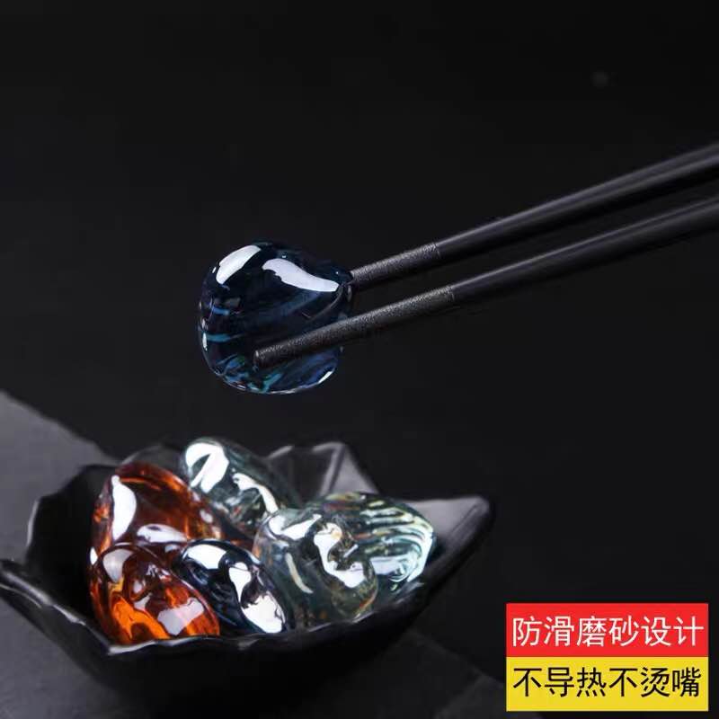 筷子家用一人一色分人合金快子防霉防滑耐高温家庭分餐轻奢风