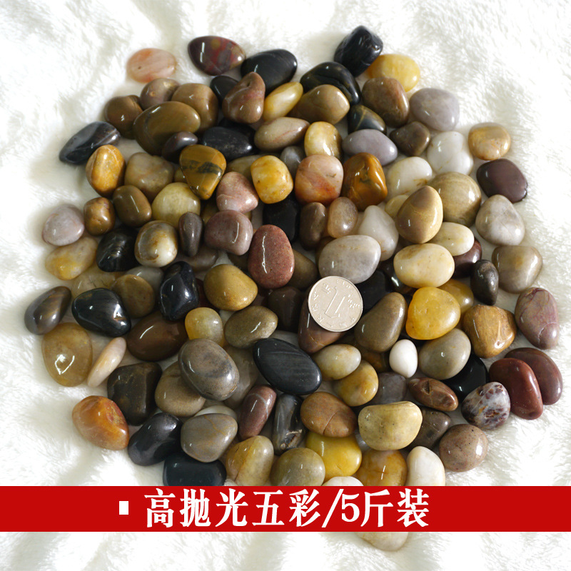 鱼缸底砂水族造景装饰天然底沙石头乌龟冬眠细沙子花盆盆景铺面石