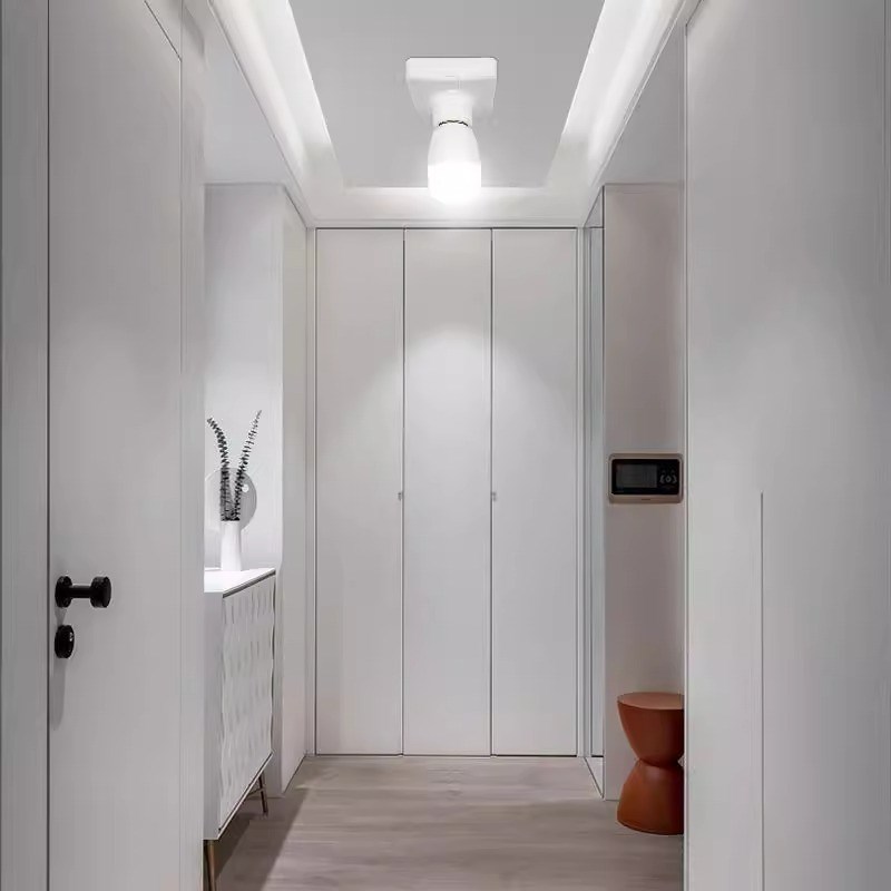 led声光控灯泡E27大螺口家用节能省电5W7W白光走廊楼梯间声控灯泡