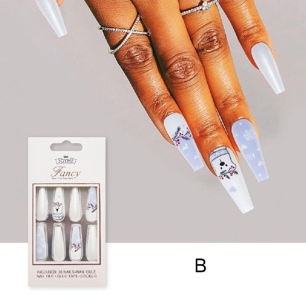 1 Set Great Artificial Nails Harmless Attractive Fake