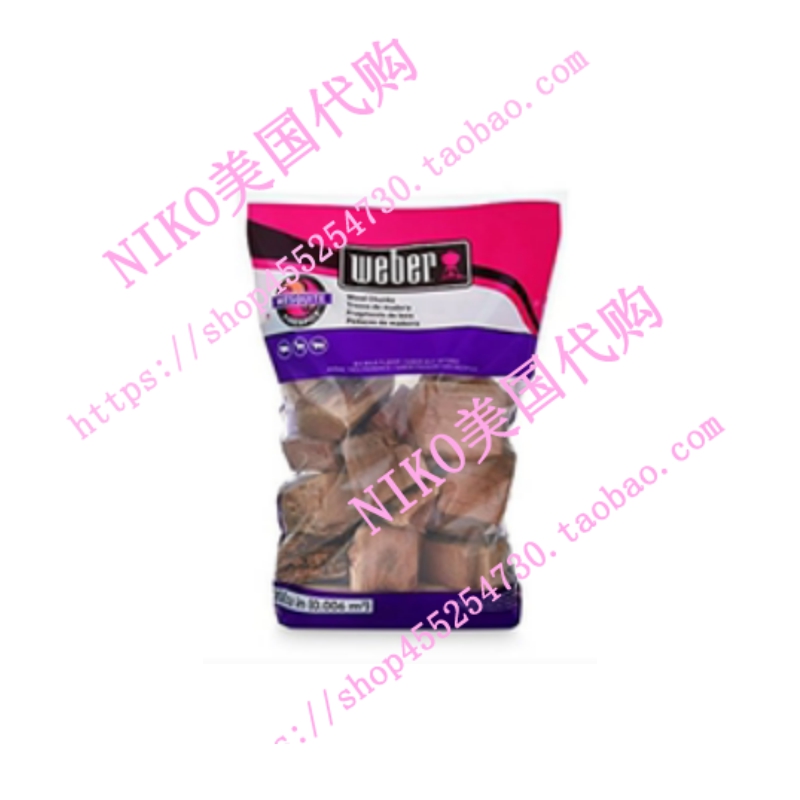 Weber-Stephen Products 17150 Mesquite Wood Chunks, 350 cu.