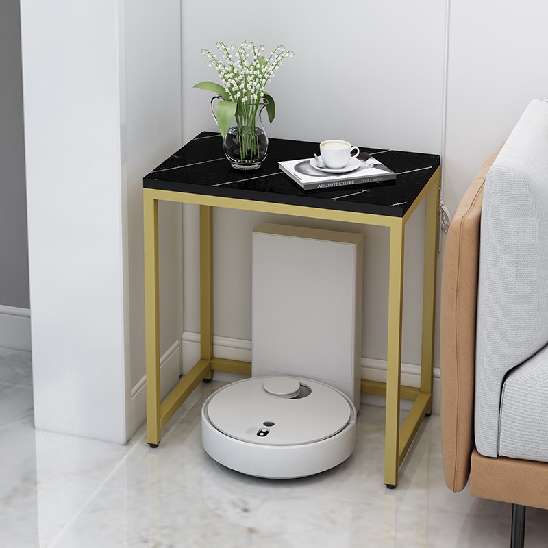 云鲸拖扫地机器人置物架客厅铁艺鱼缸架收纳柜沙发边几饮水机架子